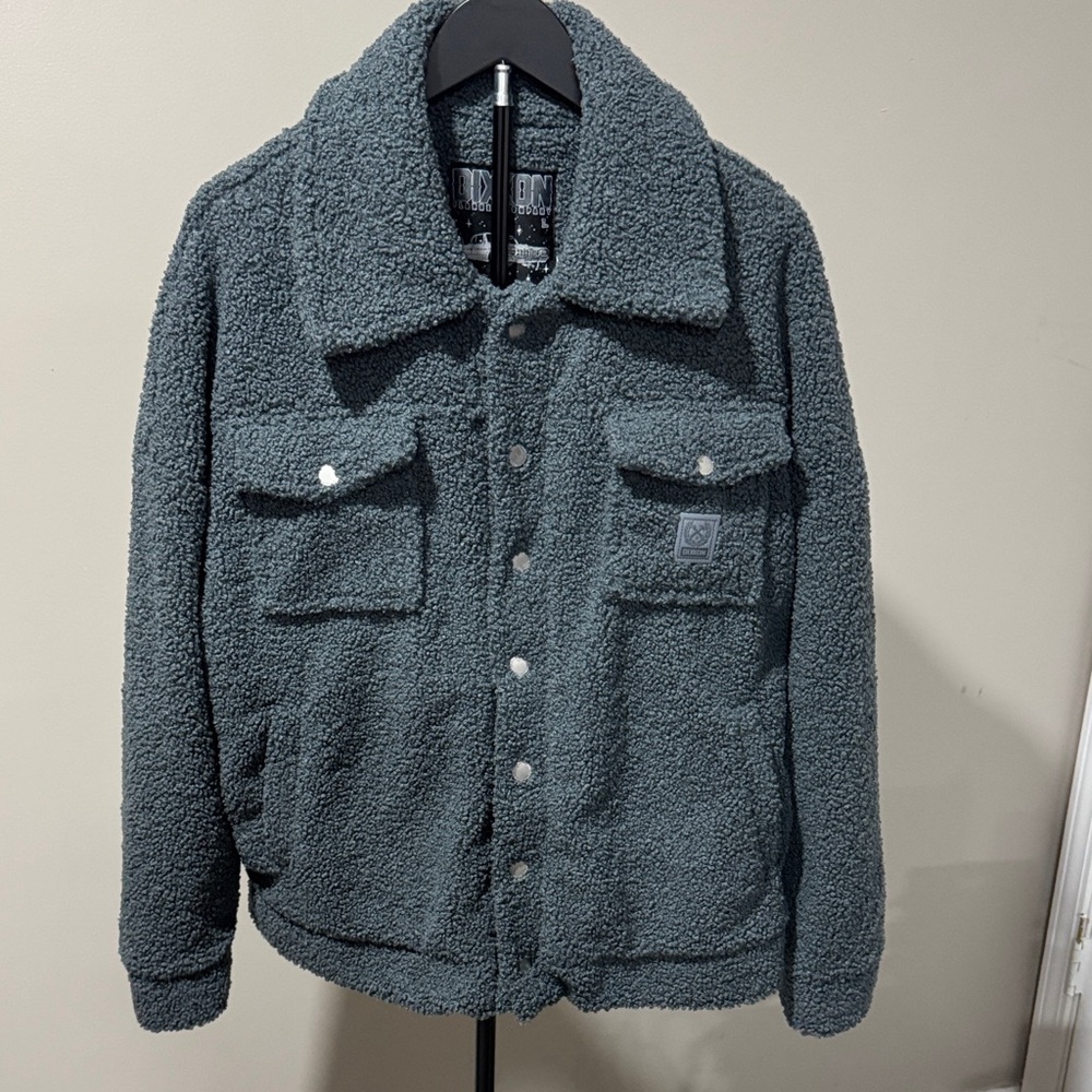 DIXXON Women’s  Charcoal Sherpa  Jacket